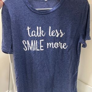 Amazon Blue Short Sleeve Tee